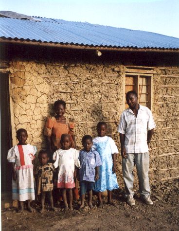 Family with sponsored children